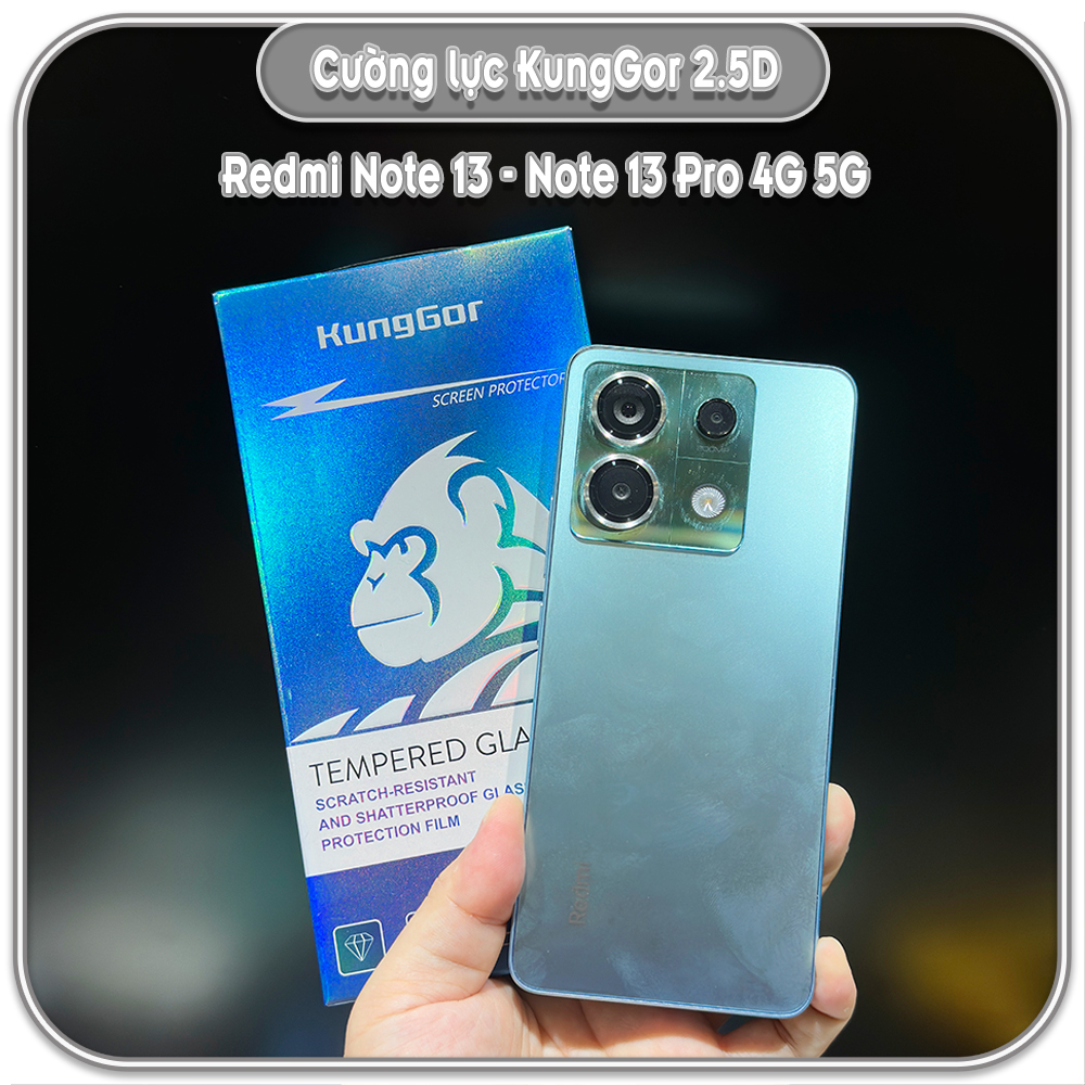 Cường lực KungGor cho Redmi Note 13 - Note 13 Pro 4G 5G