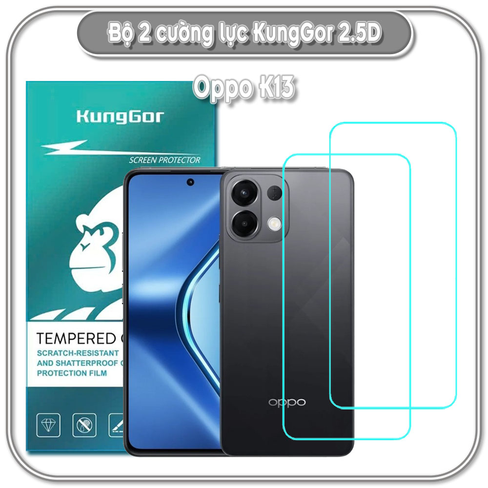 Bộ 2 Cường lực KungGor cho Oppo K13