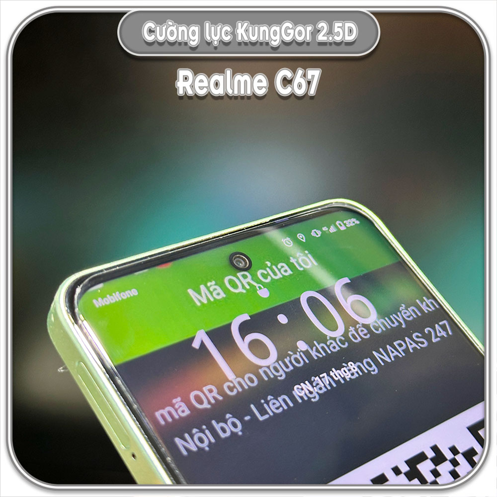 Bộ 2 Cường lực KungGor cho Realme C67