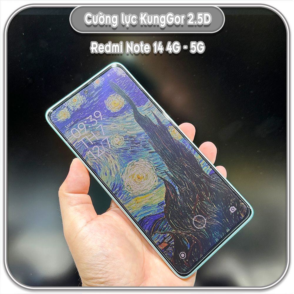 Bộ 2 Cường lực KungGor cho Redmi Note 14 4G 5G