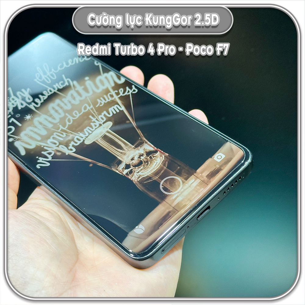 Bộ 2 Cường lực KungGor cho Redmi Turbo 4 Pro - Poco F7