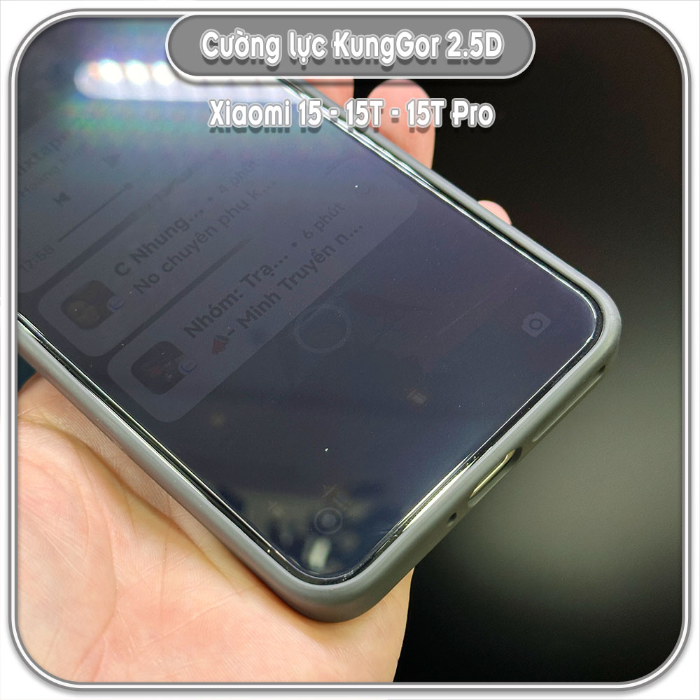 Cường lực KungGor cho Xiaomi 15 - 15T - 15T Pro