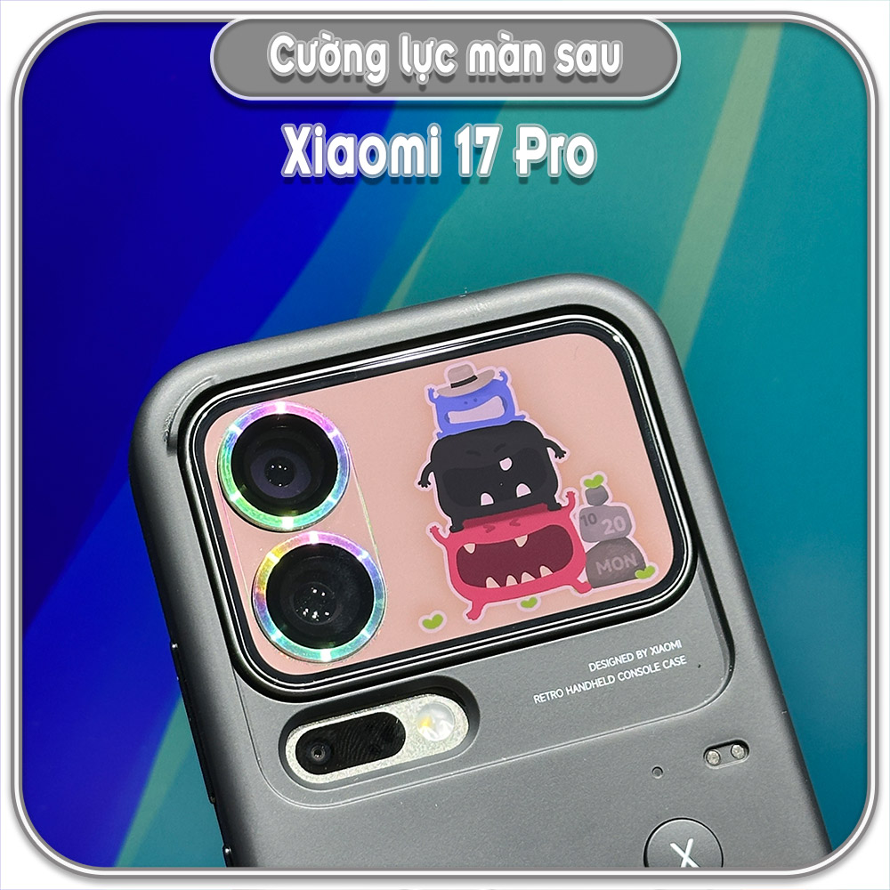 Cường lực màn sau cho Xiaomi 17 Pro - 17 Promax