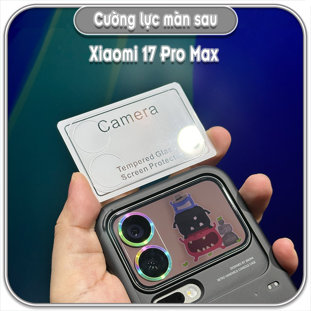 Cường lực màn sau cho Xiaomi 17 Pro - 17 Promax