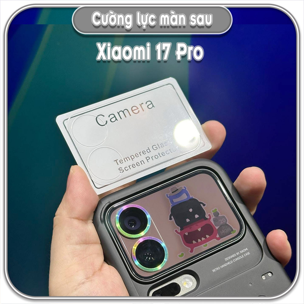 Cường lực màn sau cho Xiaomi 17 Pro - 17 Promax