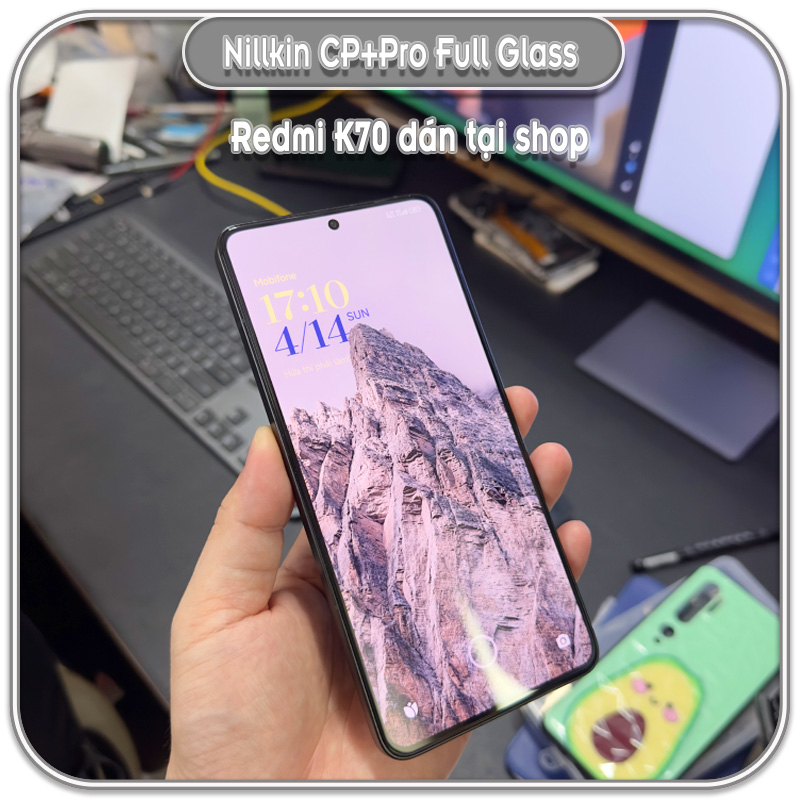 Cường lực Redmi K70 - K70 Pro - K70E, Nillkin CP+ Pro full viền đen