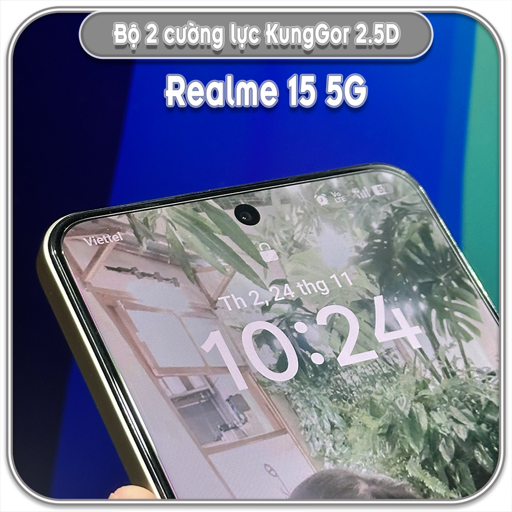 Bộ 2 Cường lực KungGor cho Realme 15 5G