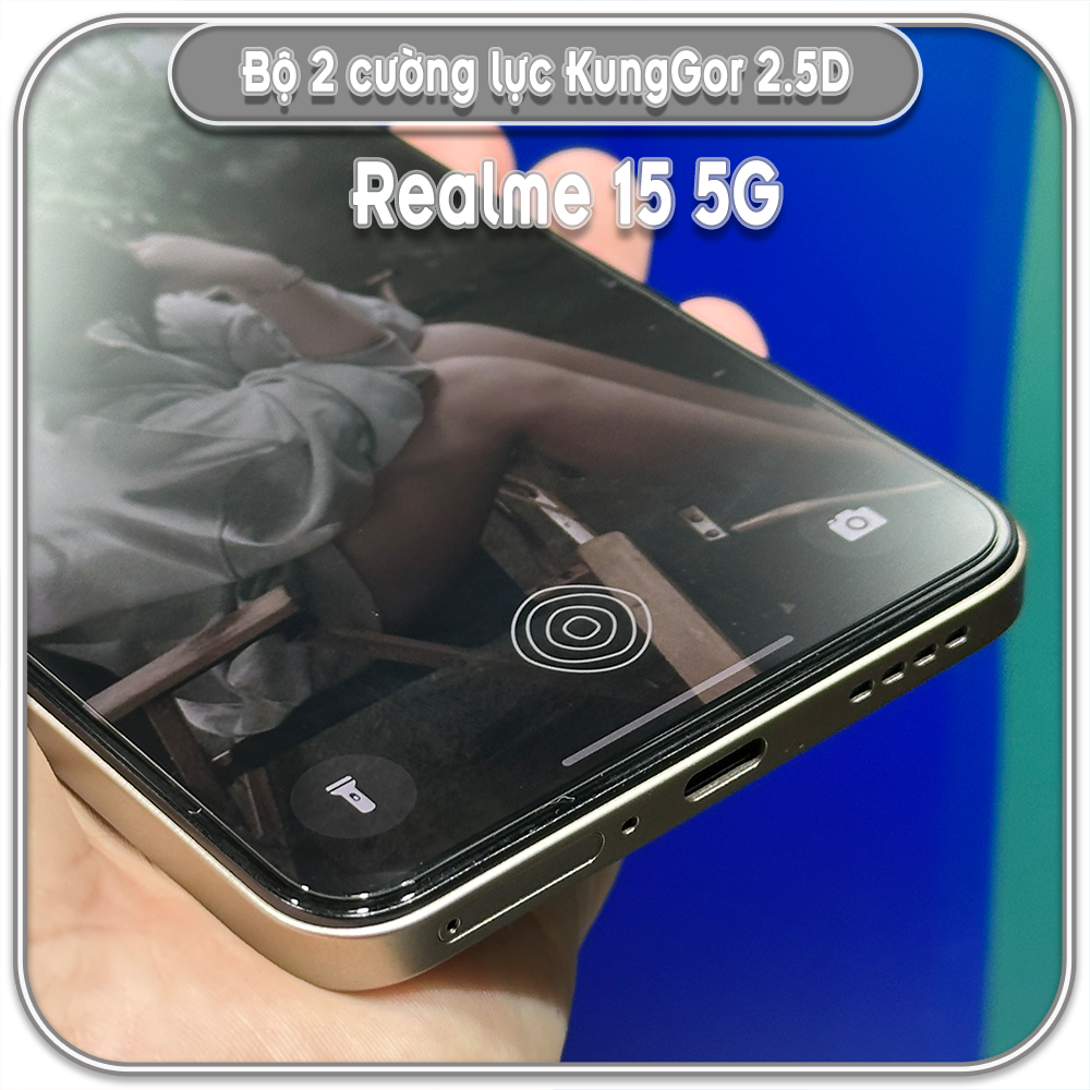 Bộ 2 Cường lực KungGor cho Realme 15 5G