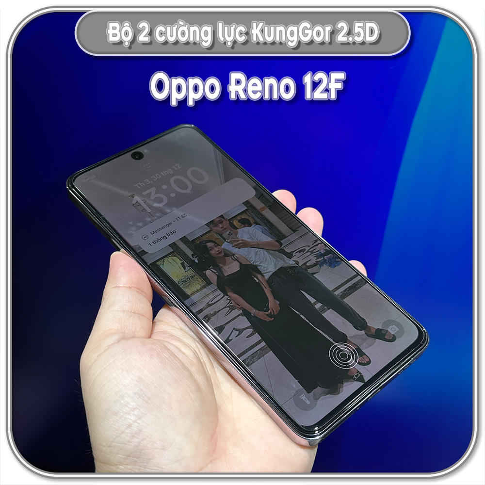 Bộ 2 Cường lực KungGor cho Reno 12F