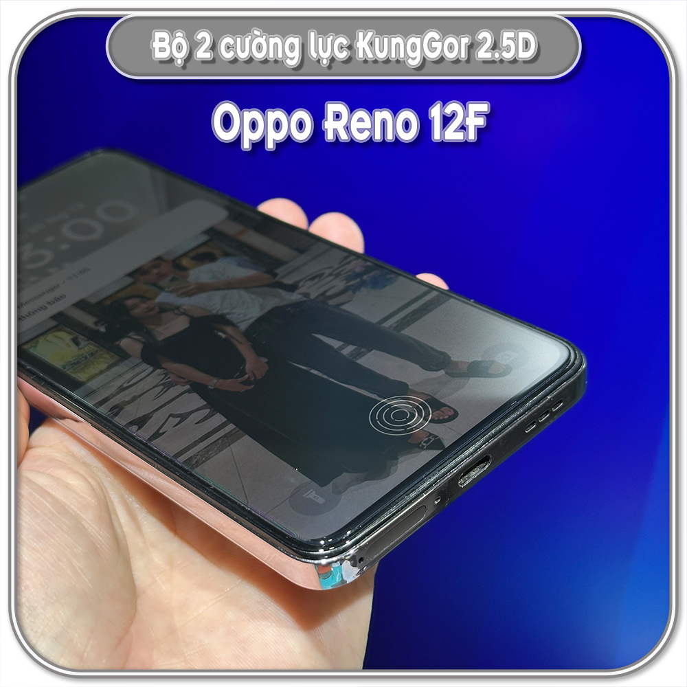 Bộ 2 Cường lực KungGor cho Reno 12F