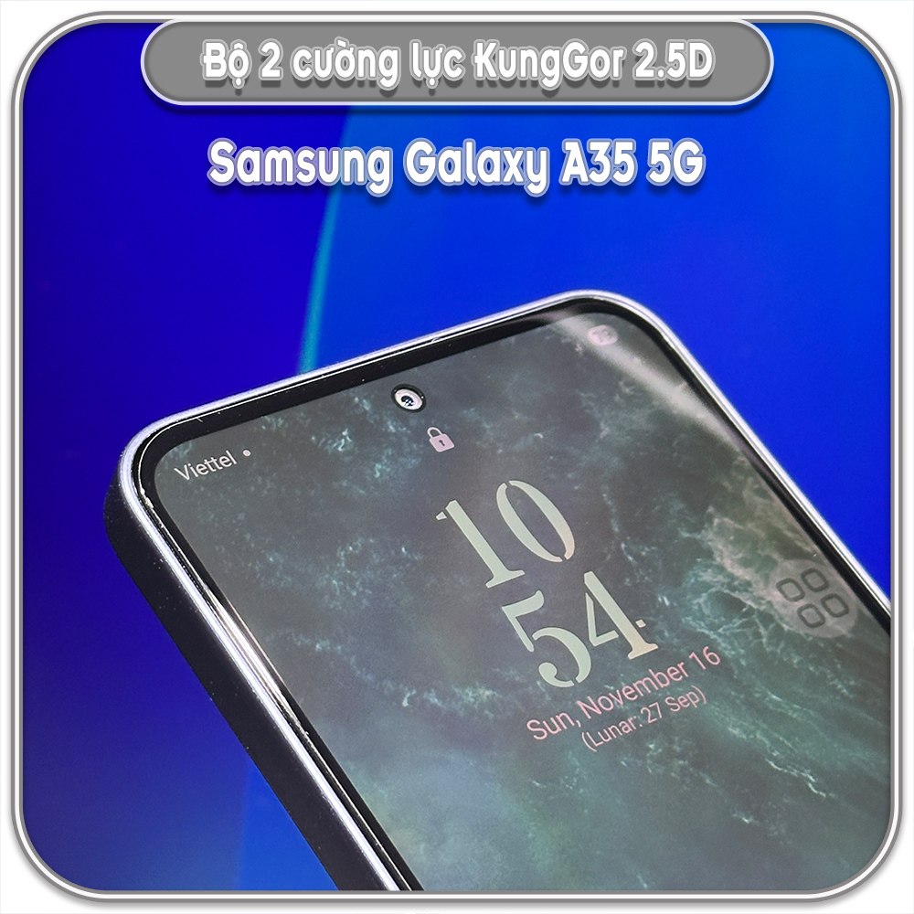 Bộ 2 Cường lực KungGor cho Galaxy A35 5G