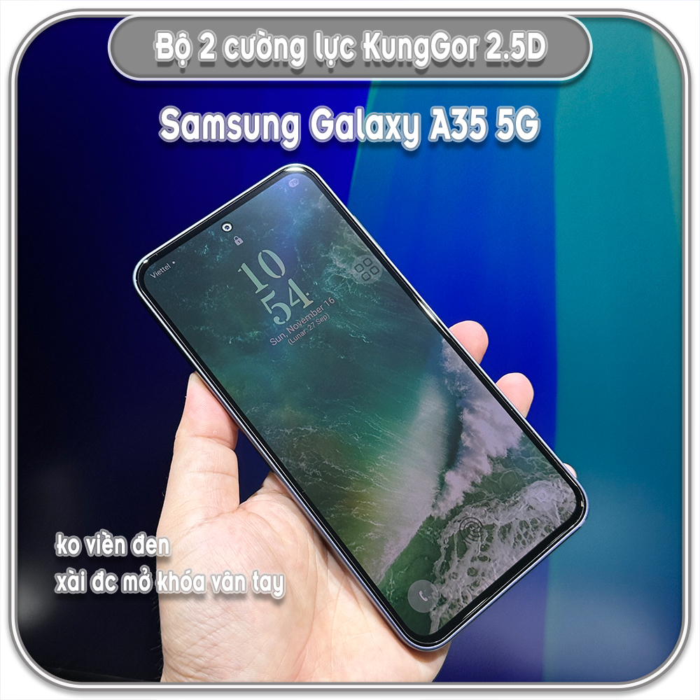 Bộ 2 Cường lực KungGor cho Galaxy A35 5G