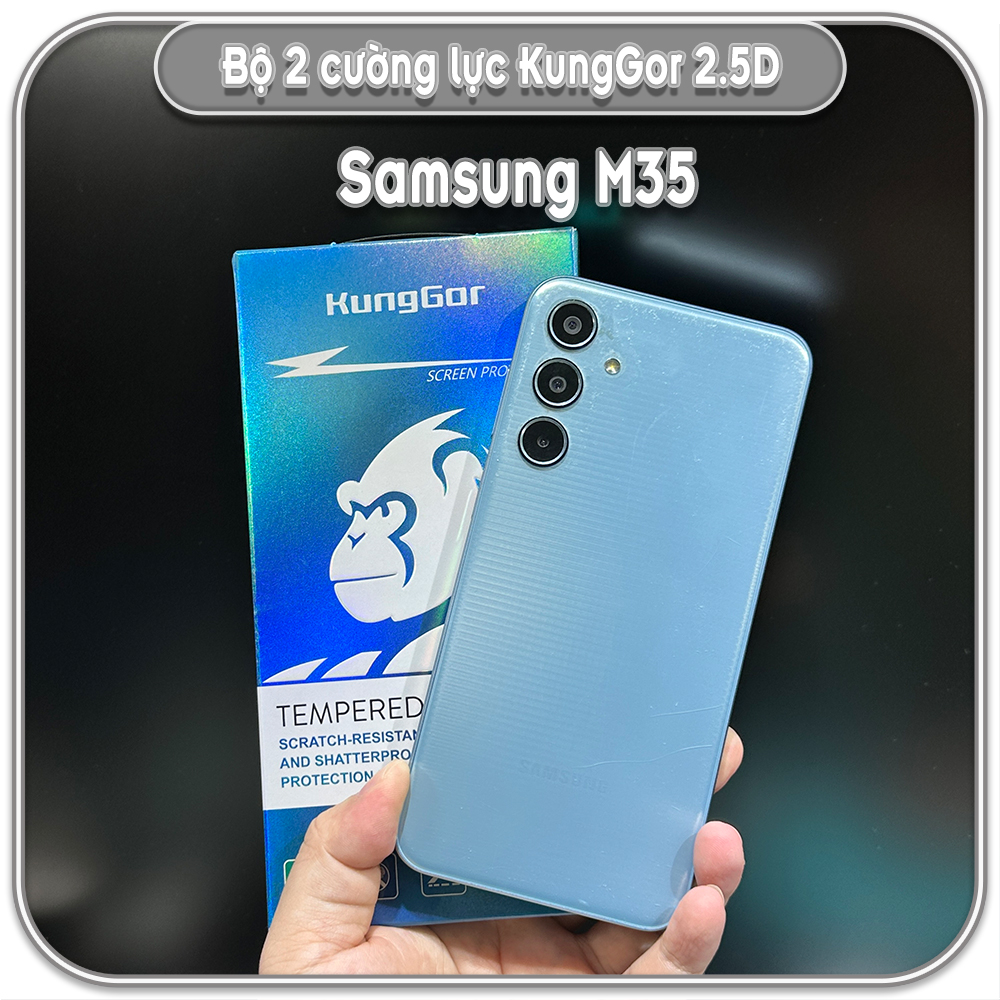 Bộ 2 Cường lực Realme C85 - C85 Pro, KungGor trong