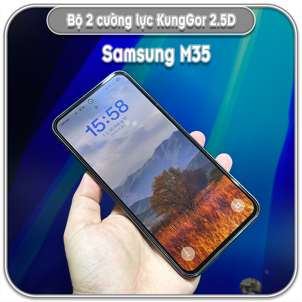 Bộ 2 Cường lực Realme C85 - C85 Pro, KungGor trong