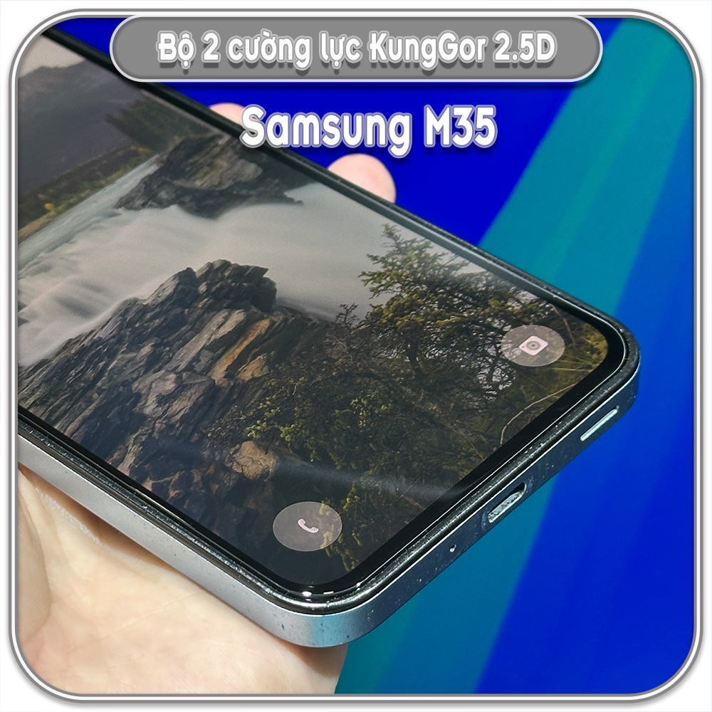 Bộ 2 Cường lực Realme C85 - C85 Pro, KungGor trong