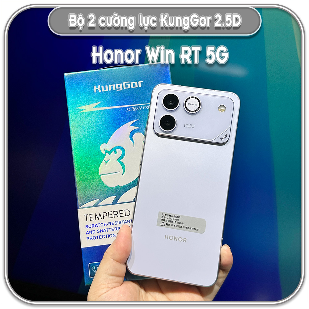 Bộ 2 Cường lực KungGor cho Honor Win RT