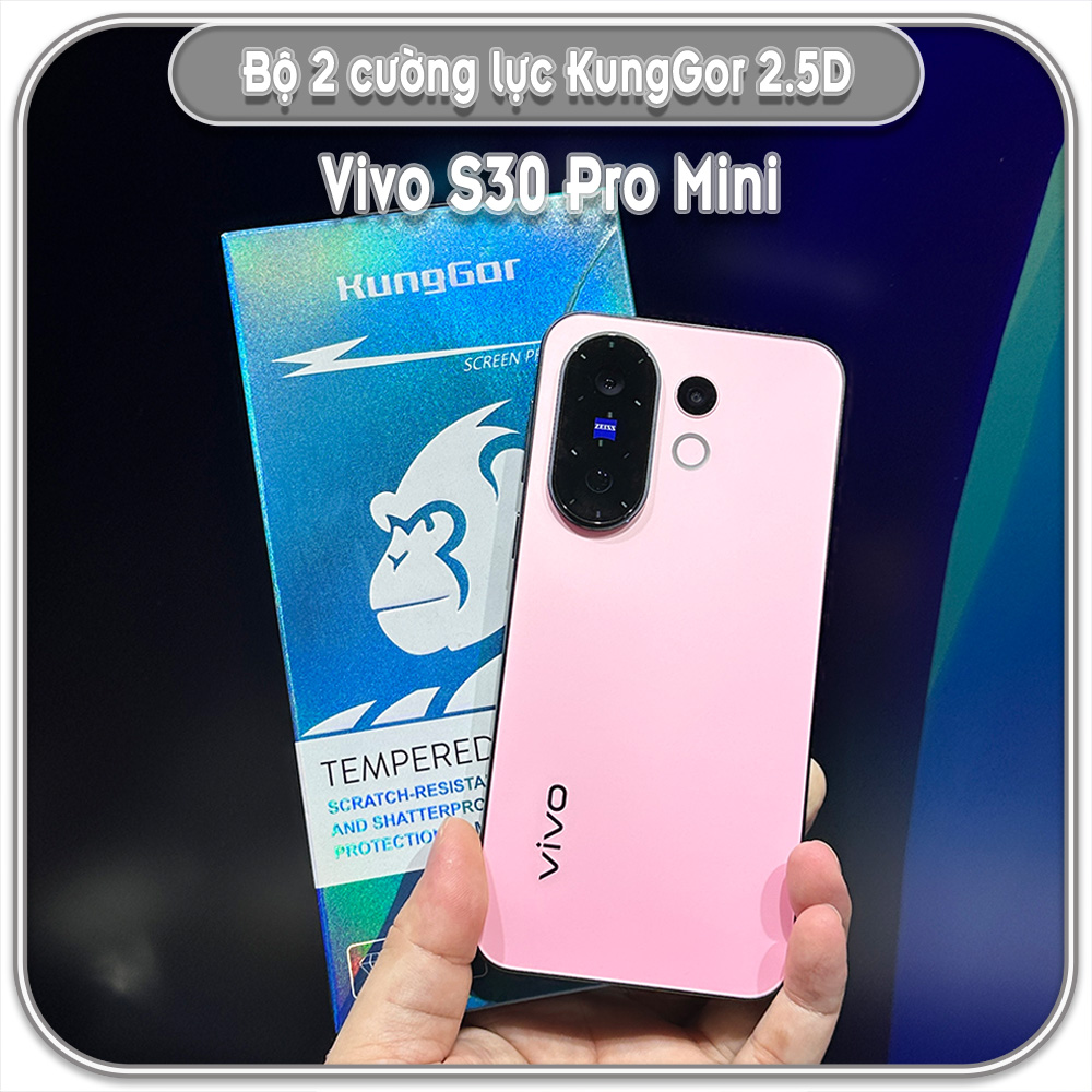 Bộ 2 Cường lực KungGor cho Vivo S30 Pro Mini