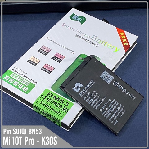 Thay pin cho Xiaomi Mi 10T Pro - Redmi K30S BM53 5000mAh