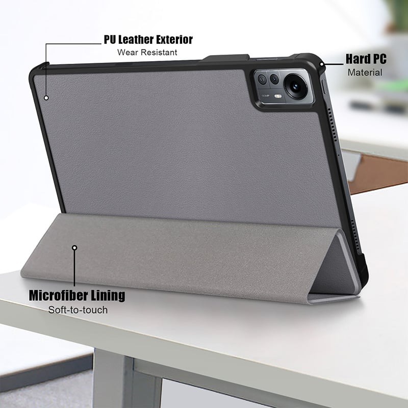 Bao da cho Xiaomi Pad 5 Pro 12.4 inch, Chống sốc tự động tắt / mở, để đứng 2 góc độ