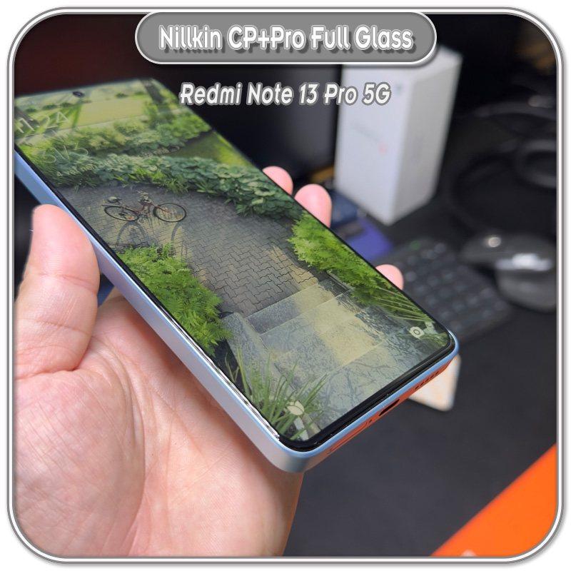 Cường lực Redmi Note 13 Pro 5G, Nillkin CP+ Pro full viền đen