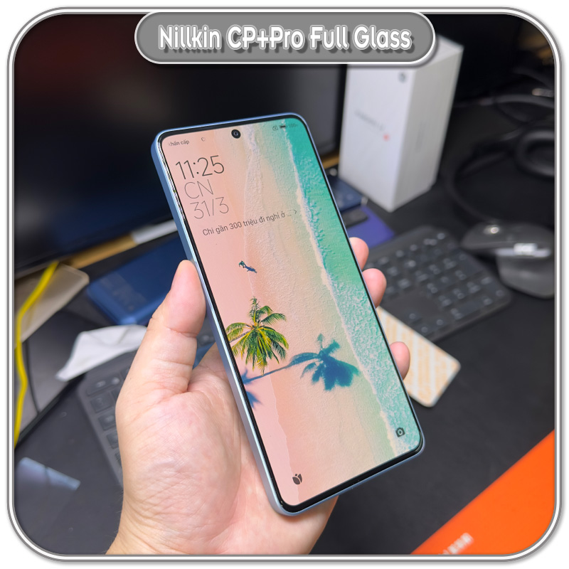 Cường lực Redmi Note 13 Pro 5G, Nillkin CP+ Pro full viền đen