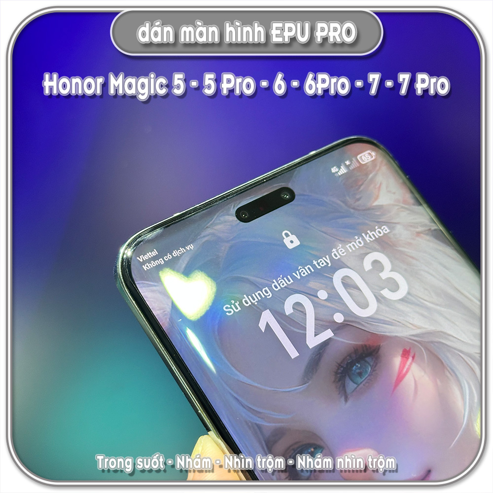 Dán màn hình cho Honor Magic 7 - 7 Pro - 6 - 6 Pro - 5 - 5 Pro, EPU tự phục hồi