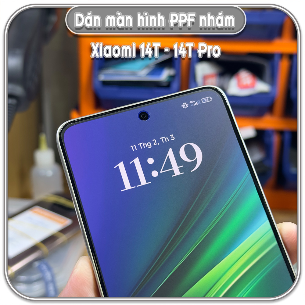 Dán màn hình nhám cho Xiaomi 14T - 14T Pro, EPU tự phục hồi