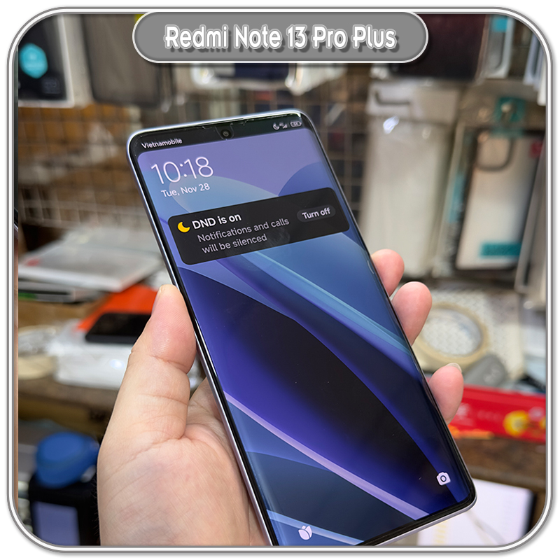 Miếng dán màn hình cong Redmi Note 13 Pro - Note 13 Pro Plus, PPF trong - nhám