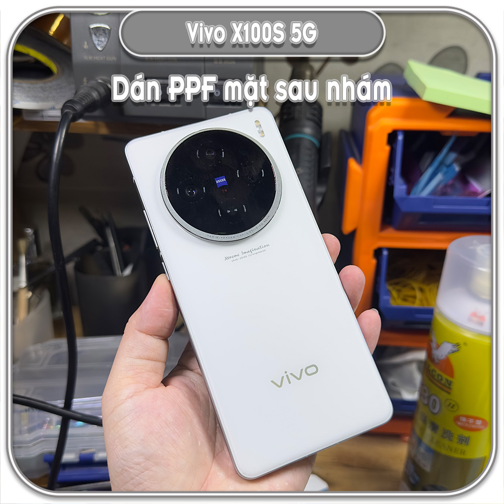 Dán PPF lưng cho Vivo X100S 5G