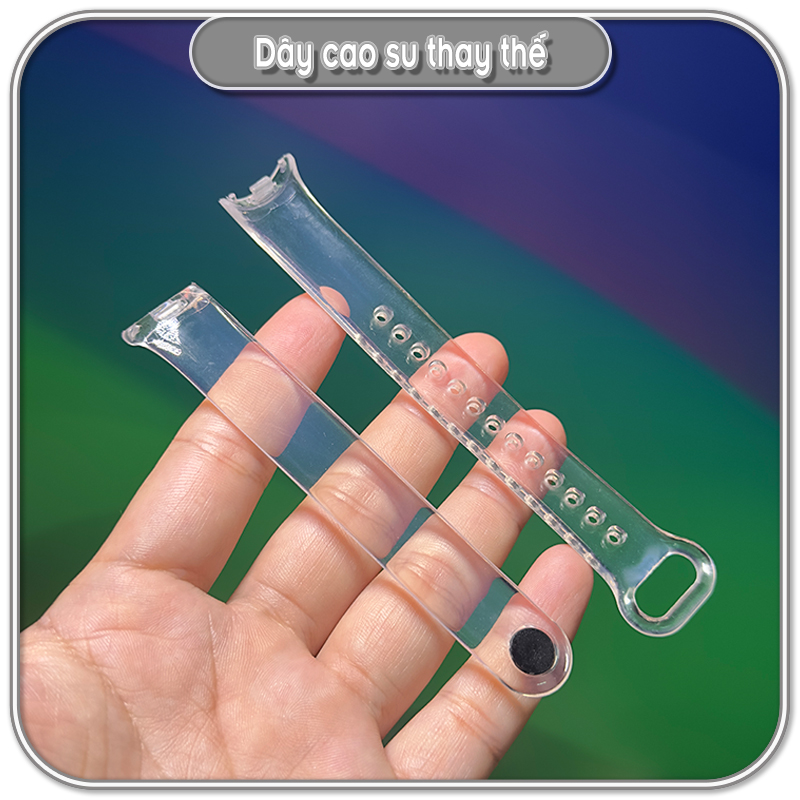 Dây cao su cho Xiaomi Band 8 - 9 Mijobs