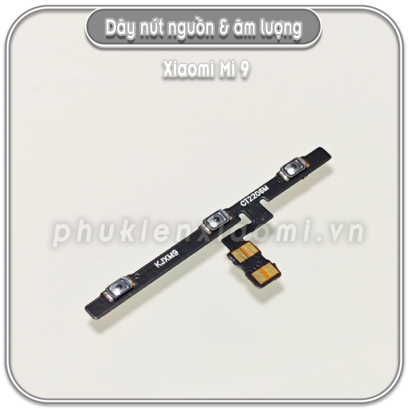 Dây nút nguồn & âm lượng Mi 9