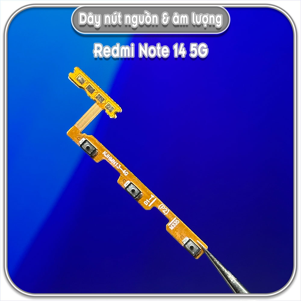 Dây nút nguồn & âm lượng Redmi Note 14 5G