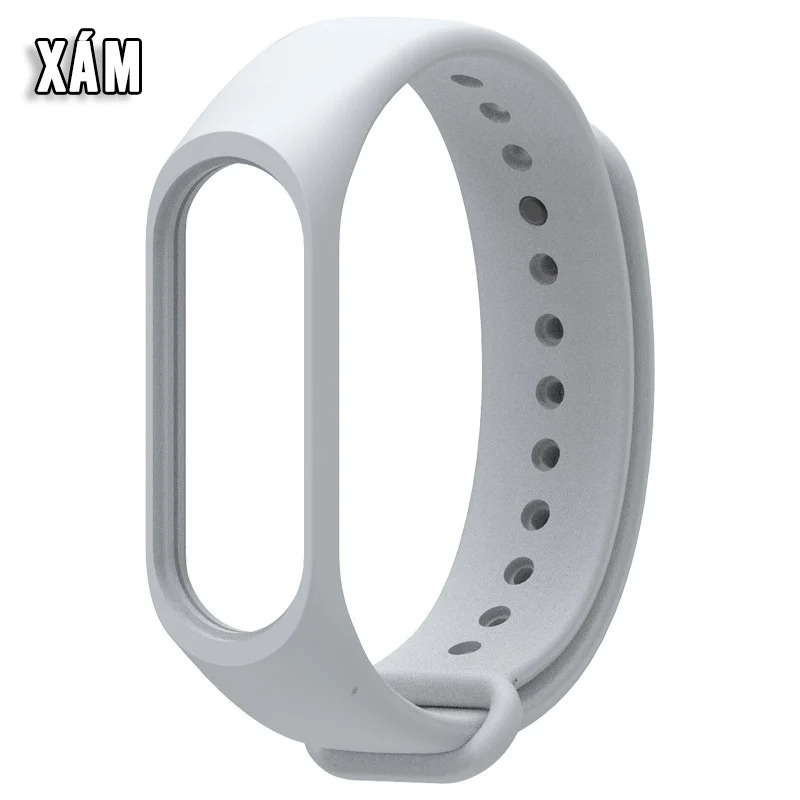 Dây cao su thay thế cho Xiaomi Miband 3/4 hãng Mijobs