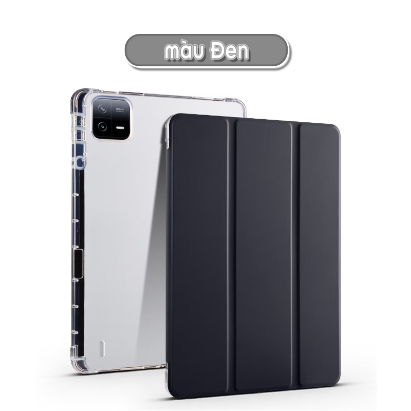 Bao da cho Xiaomi Pad 7 - 7 Pro, lưng TPU dẻo trong chống sốc
