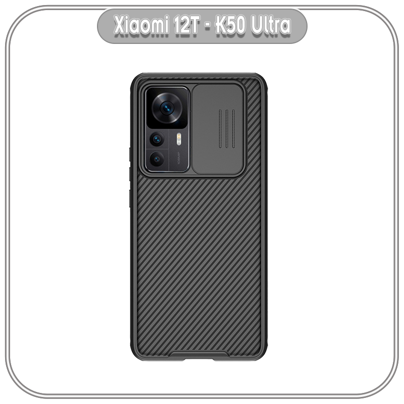 Ốp lưng cho Xiaomi 12T - Redmi K50 Ultra Nillkin CamShield Pro che camera