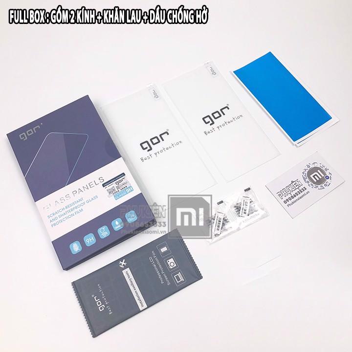Bộ 2 miếng kính cường lực Gor cho Xiaomi Redmi Note 7 - Full Box