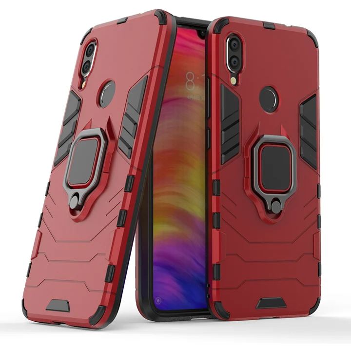 Ốp lưng Xiaomi Redmi Note 7 iRON - MAN IRING Nhựa PC cứng viền dẻo chống sốc