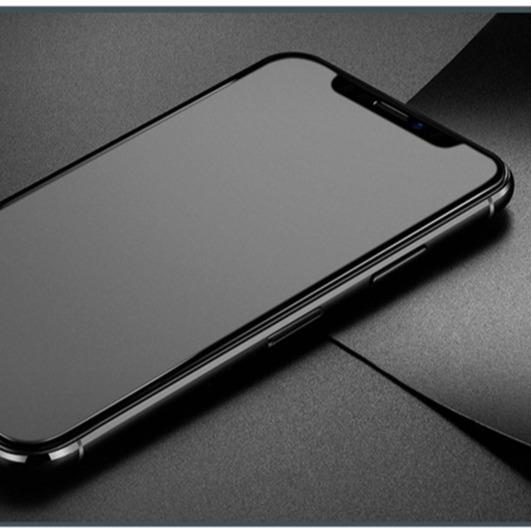 Cường lực GOR nhám các dòng iPhone hạn chế vân tay Full viền Đen