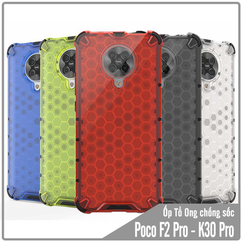 Ốp lưng Poco F2 Pro - Redmi K30 Pro - K30 Ultra trong màu Tổ Ong chống sốc