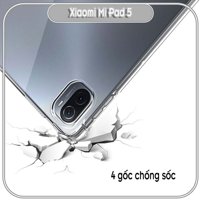 Ốp lưng trong suốt cho Xiaomi Mi Pad 5 / 5 Pro 11 inch nhựa TPU dẻo