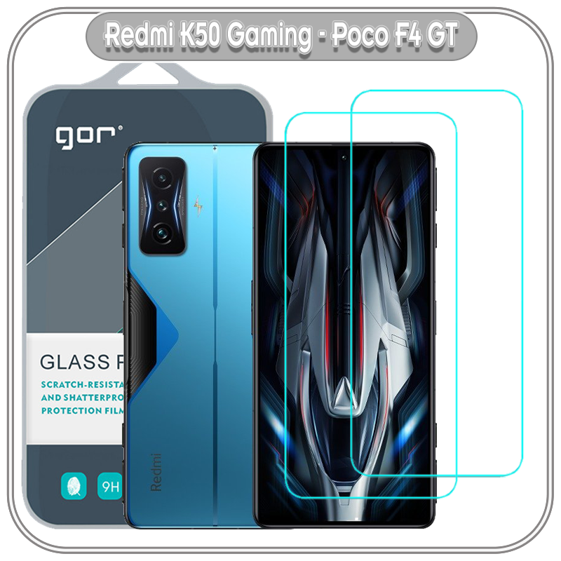 Bộ 2 miếng kính cường lực Gor trong suốt cho Xiaomi Redmi K50 Gaming - Poco F4 GT