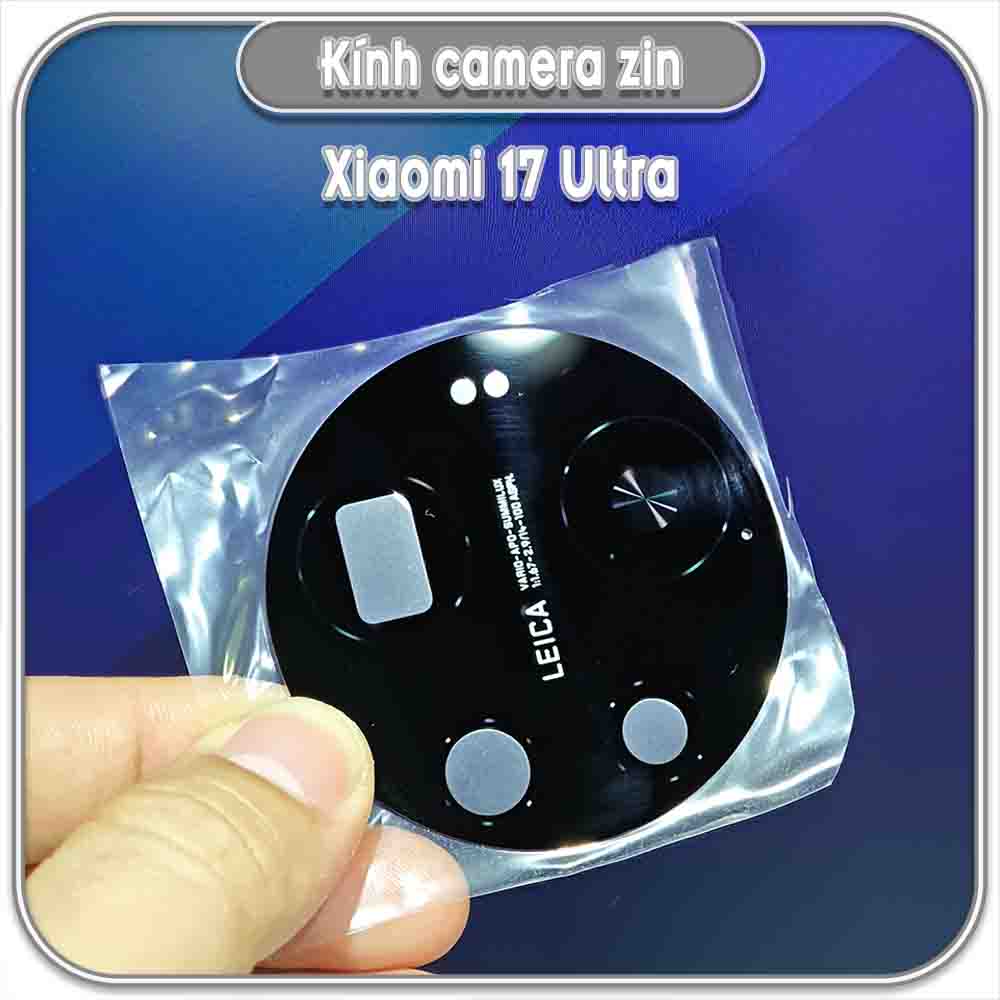 Kính camera cho Xiaomi 17 Ultra - Zin