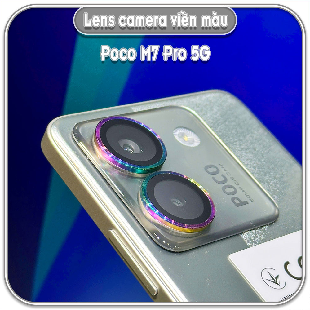 Dán lens camera Poco M7 Pro 5G