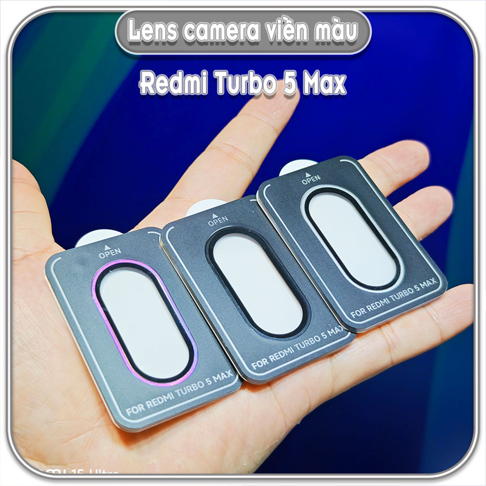 Dán lens camera cho Redmi Turbo 5 Max - Poco X8 Pro Max