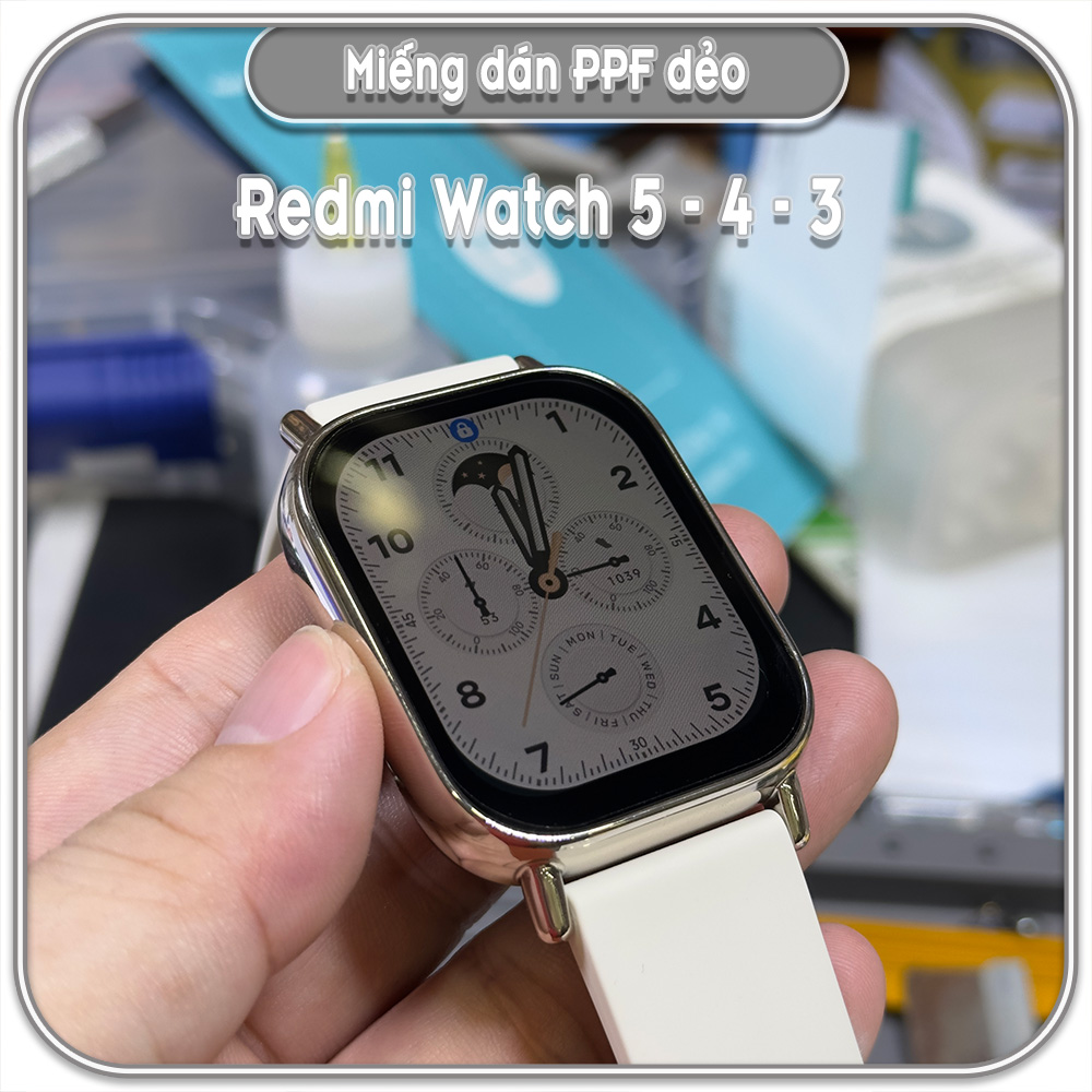 Dán màn hình cho đồng hồ Redmi Watch 5 - 5 Lite - 5 Active - 4 - 3 - 3 Active