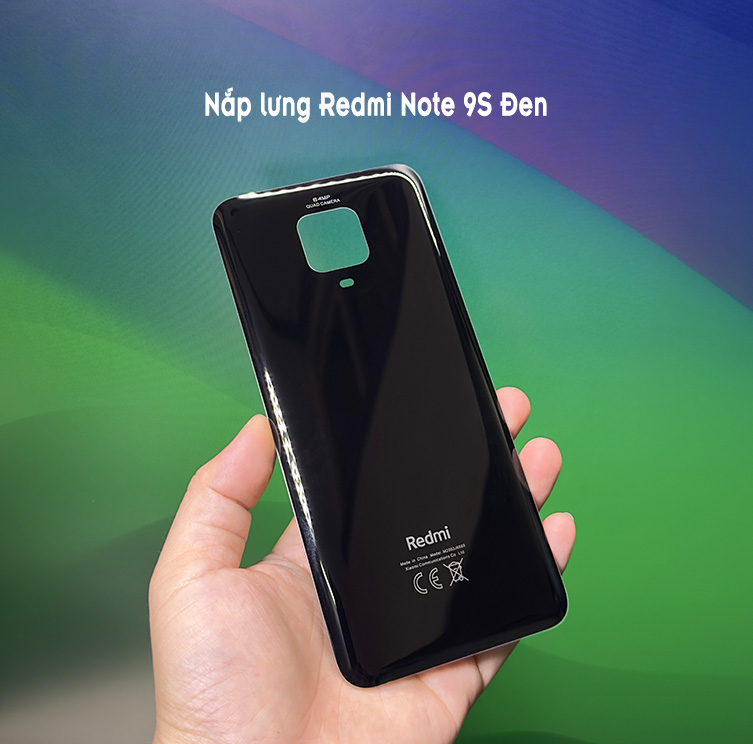 Nắp lưng Redmi Note 9S - 9 Pro