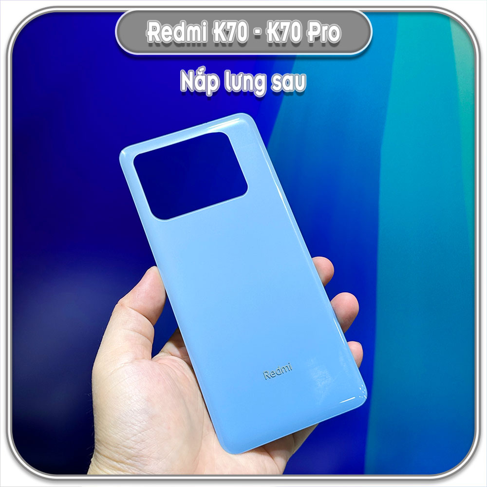Nắp lưng cho Redmi K70 - K70 Pro