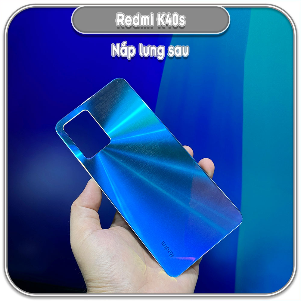 Nắp lưng cho Redmi K40s - Poco F4