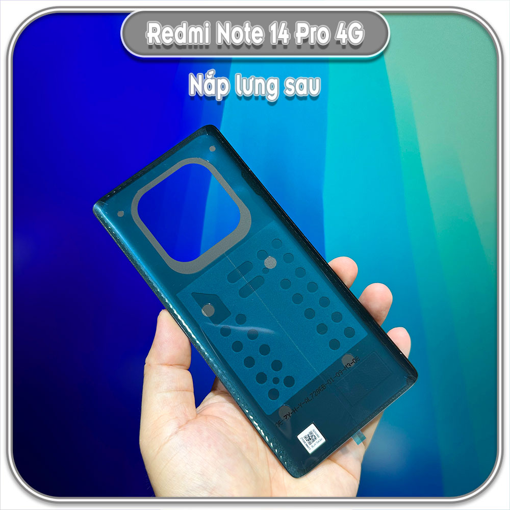 Nắp lưng zin cho Redmi Note 14 Pro 4G