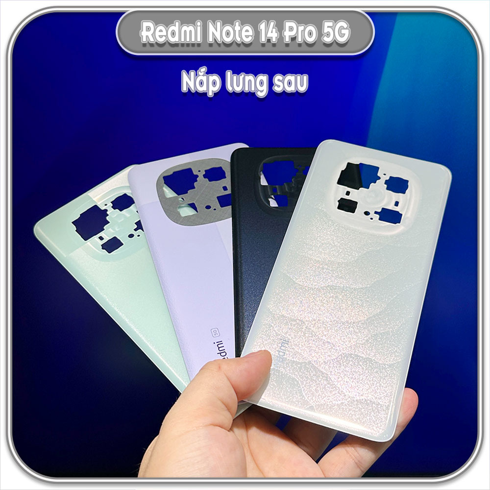 Nắp lưng cho Redmi Note 14 Pro 5G